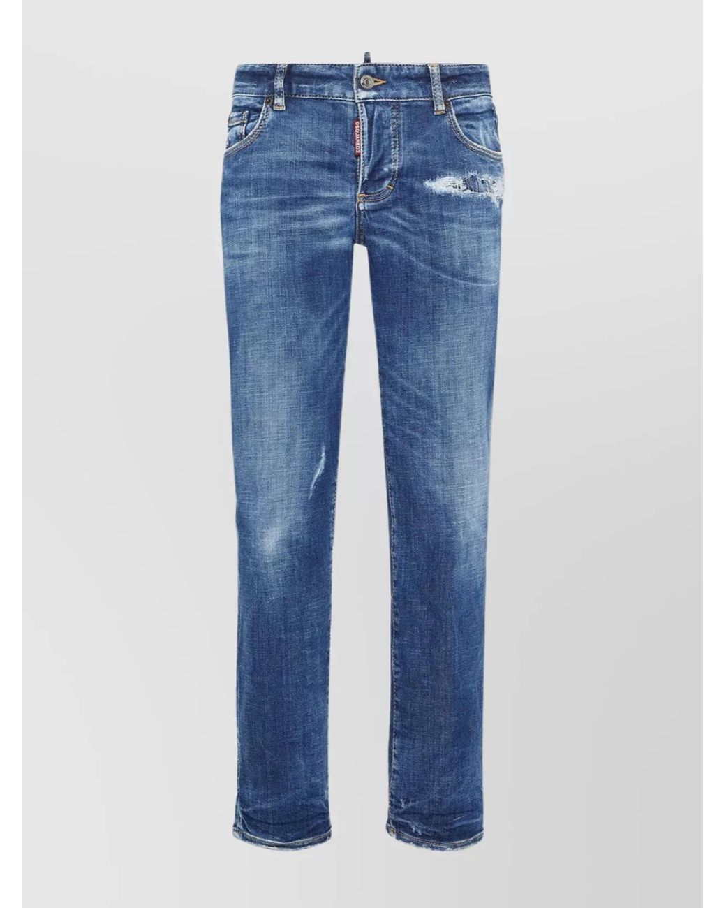 DSquared² Blue Denim Slim-Fit Jeans