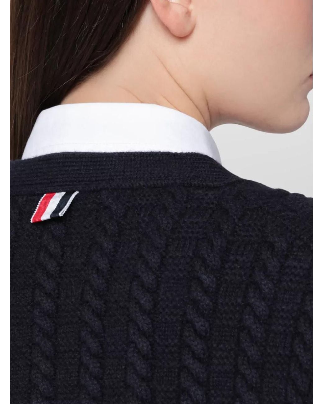 Thom Browne Black Cardigan