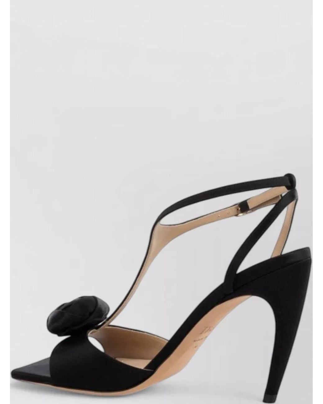 Dior Black Leather Sandals