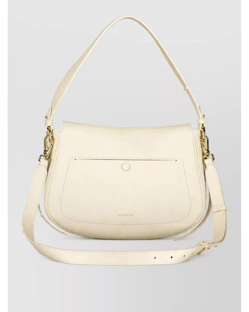 Coccinelle Natural Leather Shoulder Bag