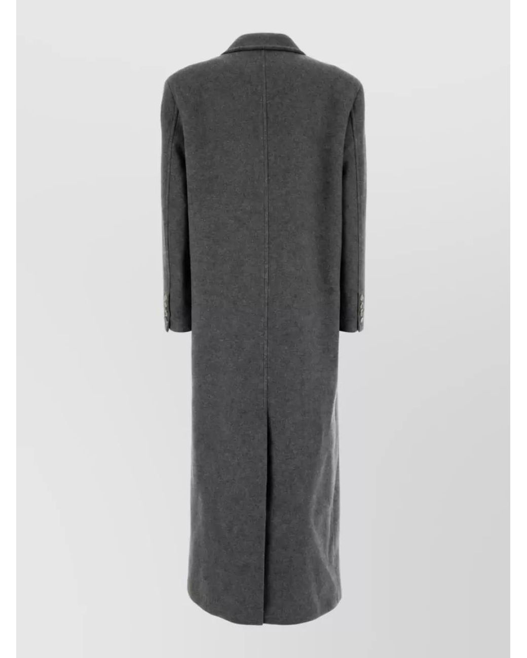 LE SULLY STUDIO Gray Wool Fitted Jacket