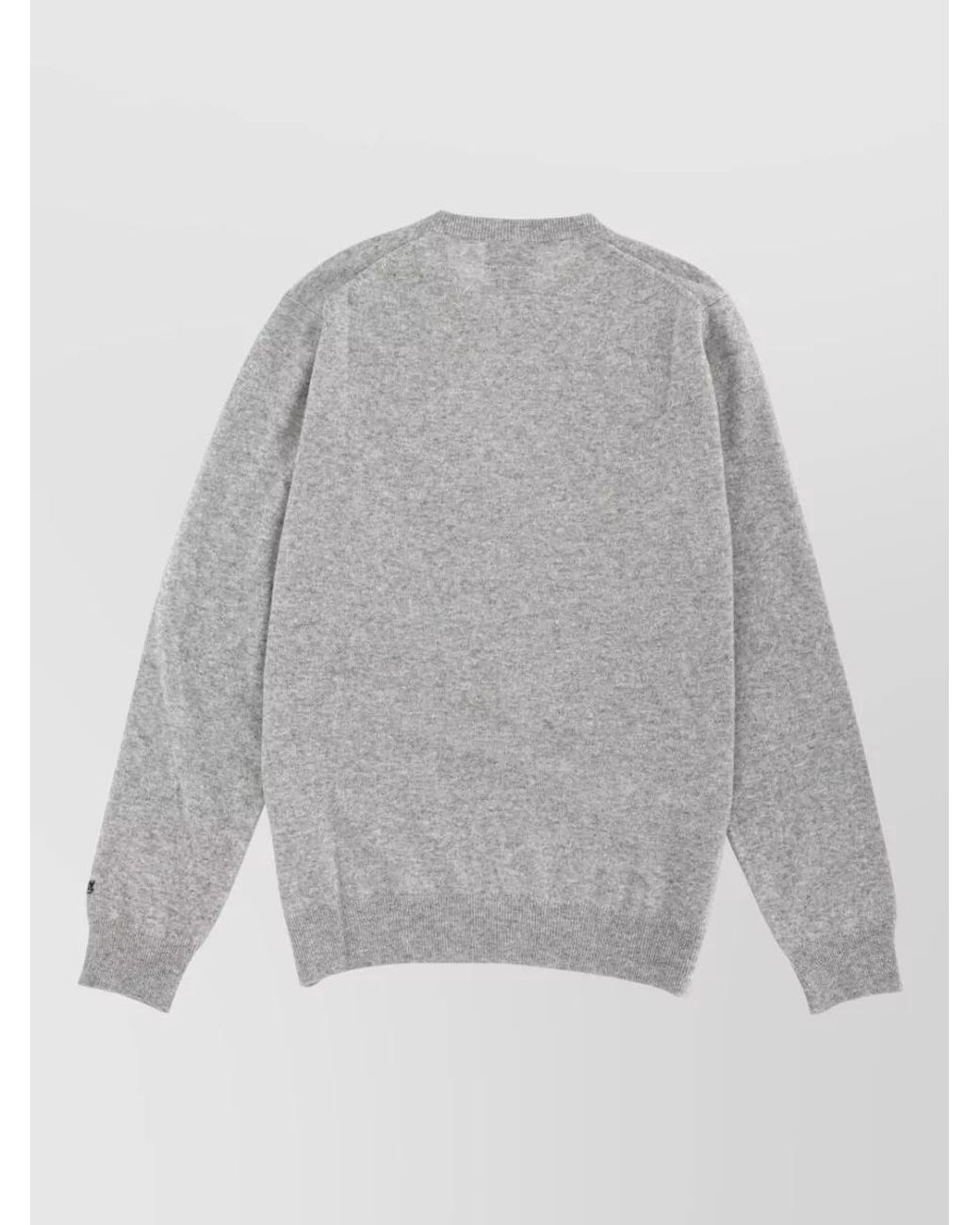 Mc2 Saint Barth Gray Wool Sweater for men