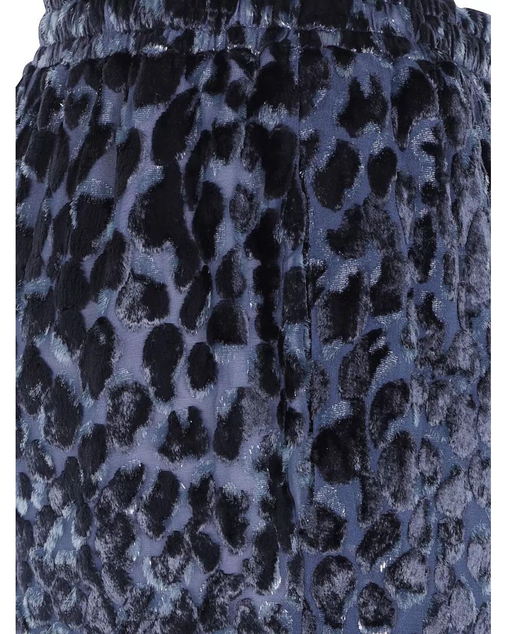 Pierre Louis Mascia Blue Silk Trousers