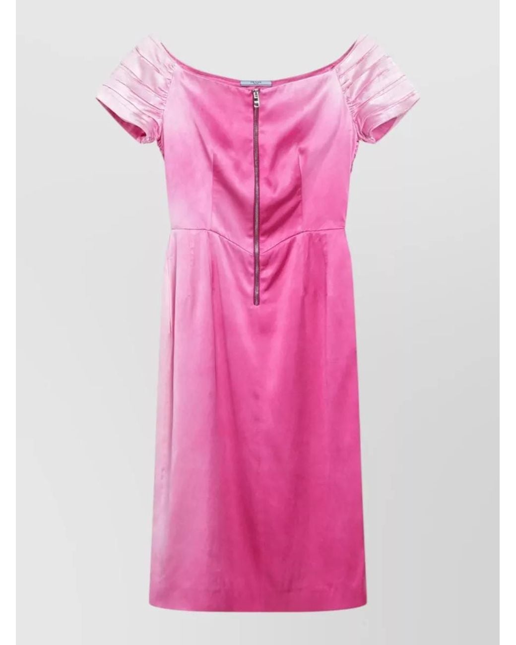 Prada Pink Midi Dress