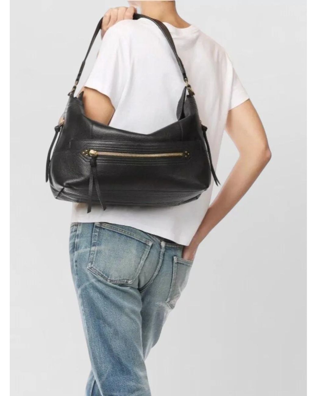 Jérôme Dreyfuss Black Leather Purse
