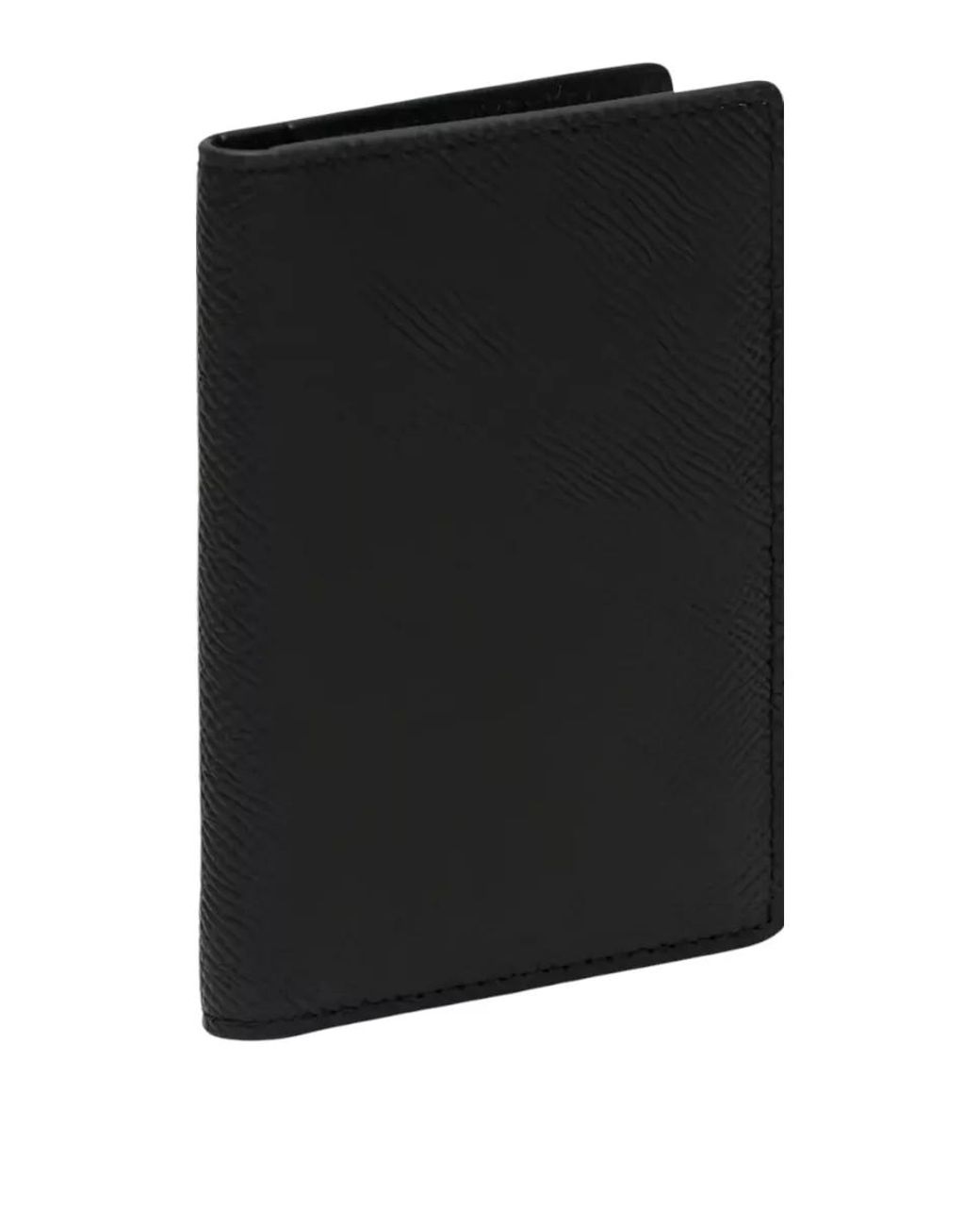 Maison Margiela Black Leather Card Holder for men