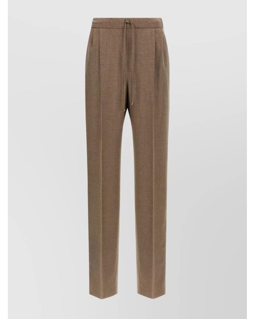 Max Mara Natural Cashmere Tapered Trousers