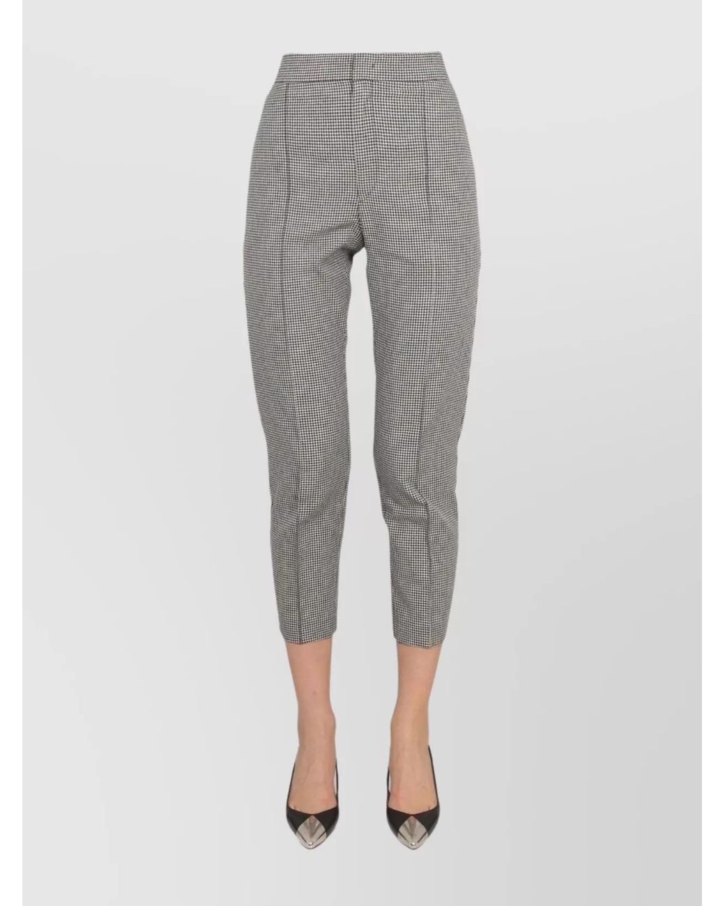 Isabel Marant Gray Cropped Trousers