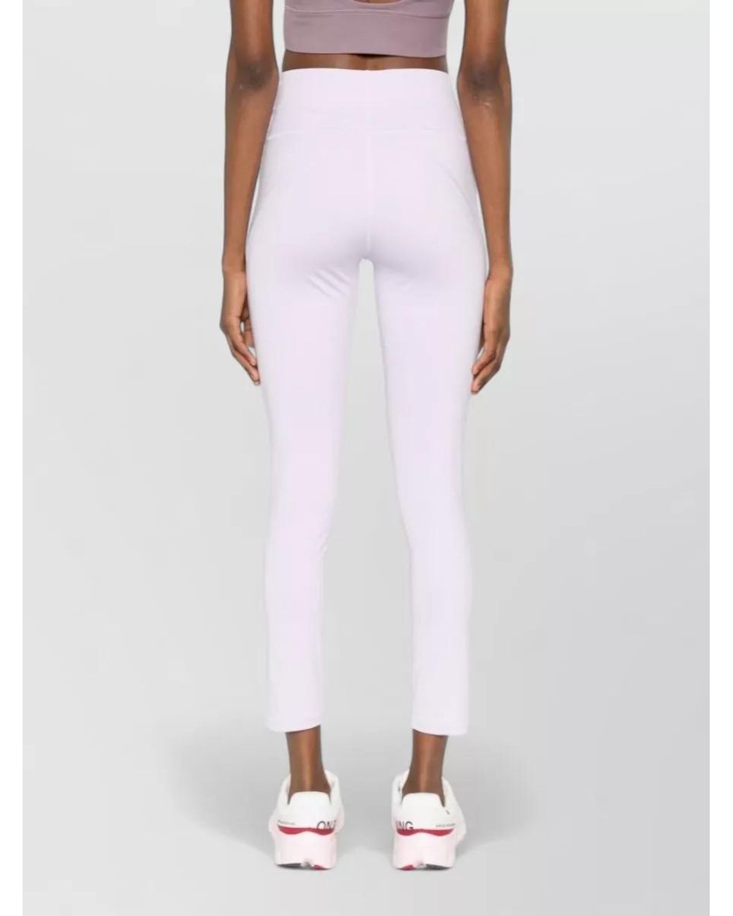 Adidas By Stella McCartney White High-Rise 7/8 Leggings