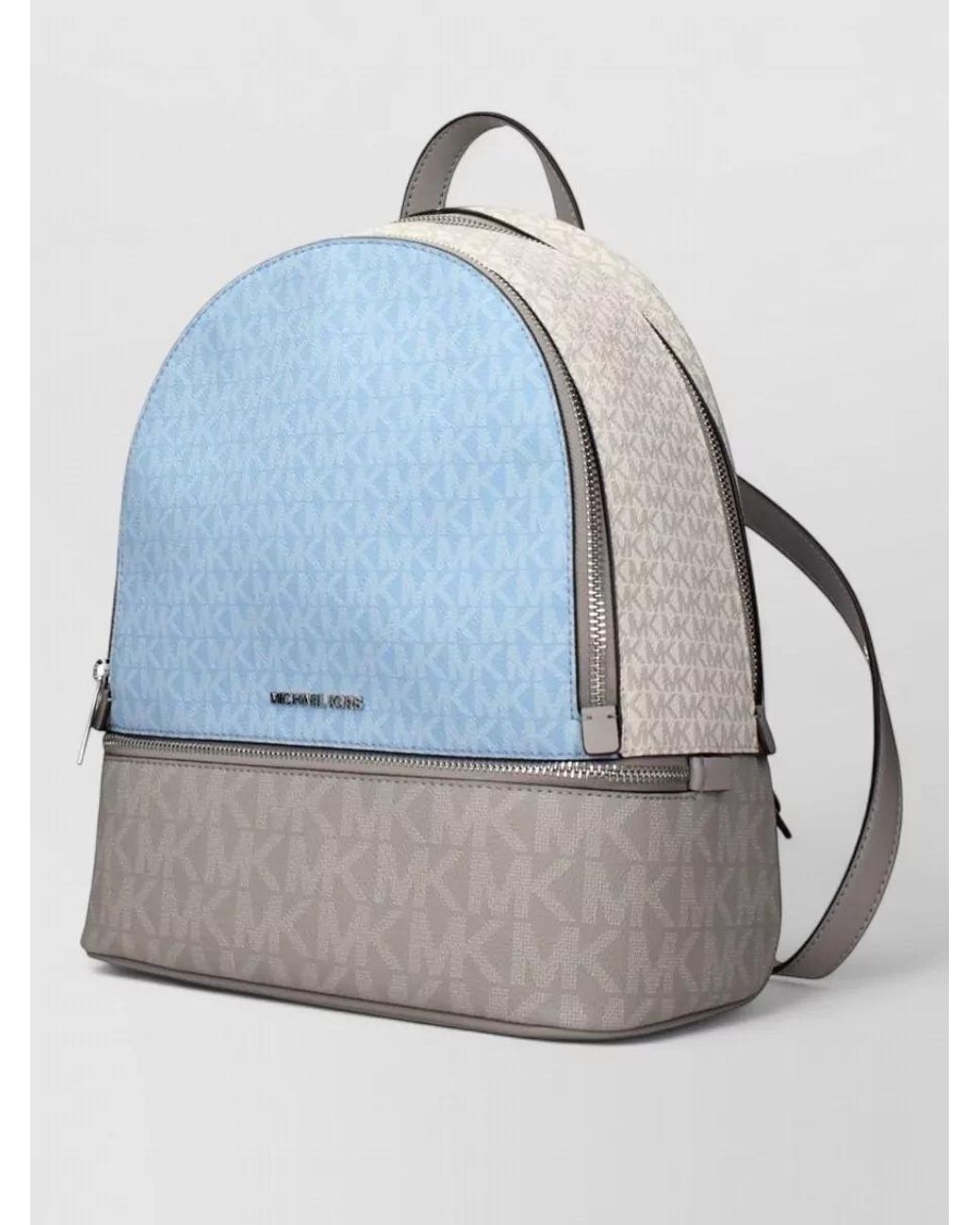 Michael Kors Blue Fabric Backpack