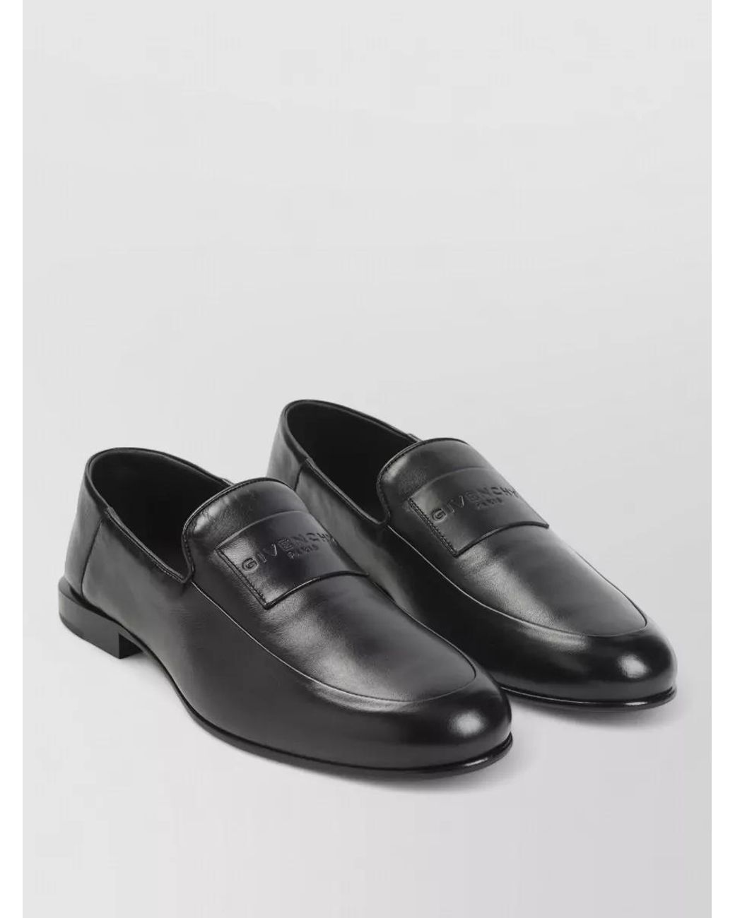 Givenchy Black Lamb Leather Loafers for men