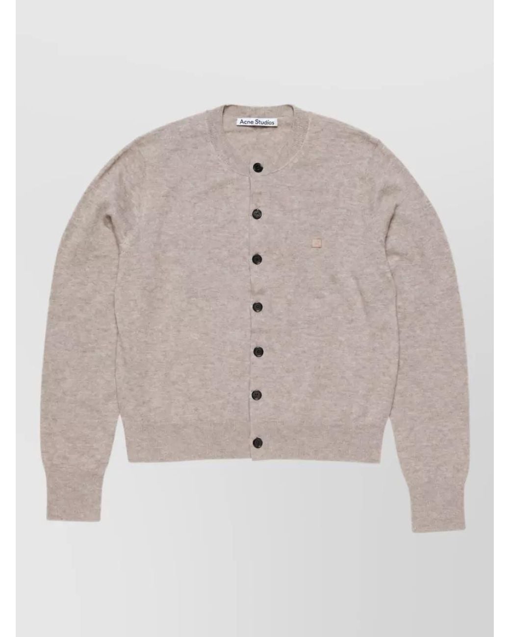 Acne Multicolor Crewneck Cardigan
