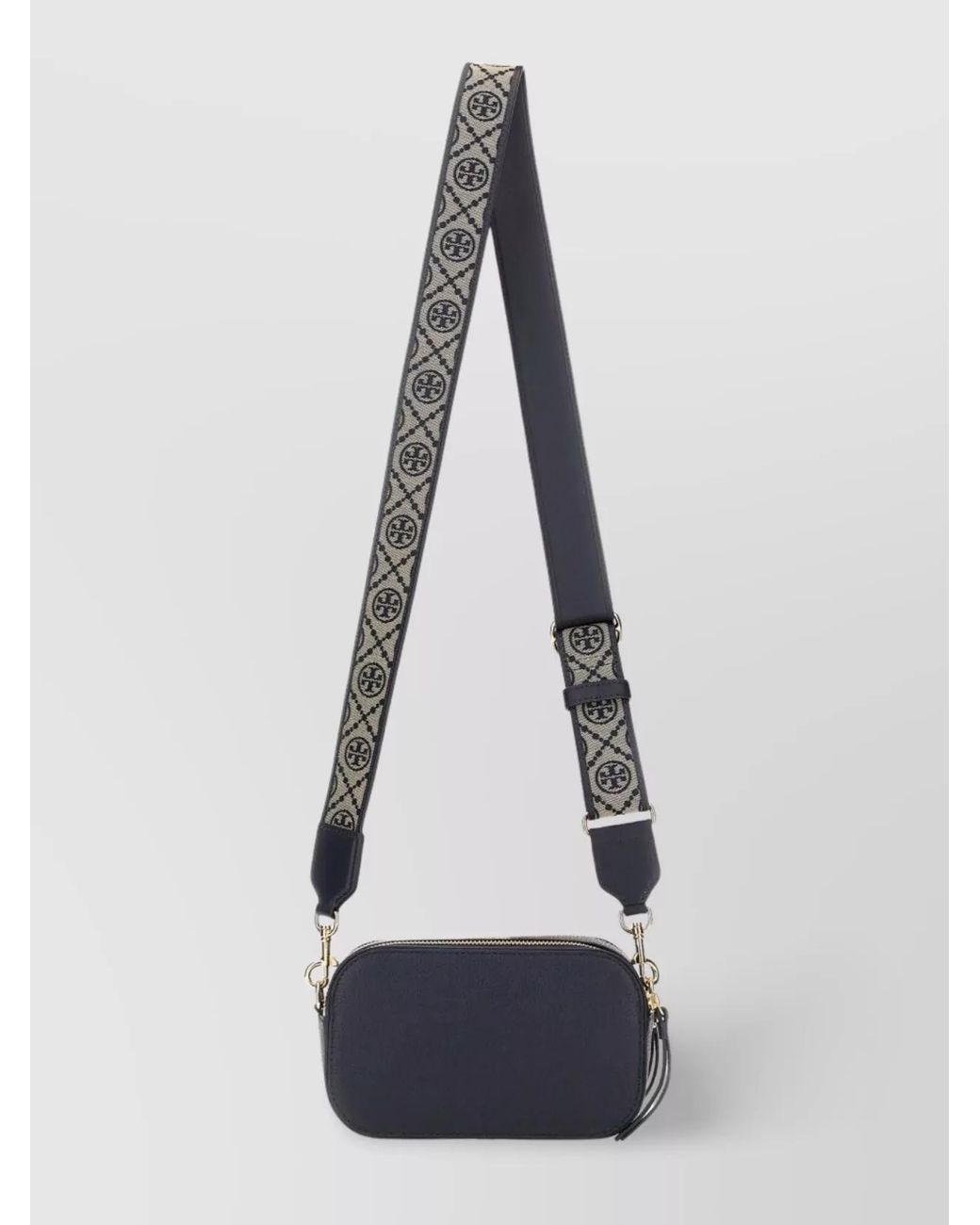 Tory Burch White Miller Mini Leather Crossbody Bag