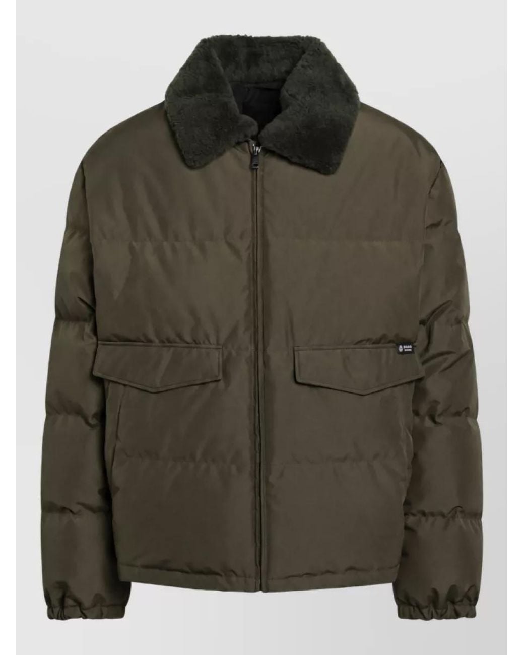 Prada Green Down Puffer Jacket for men