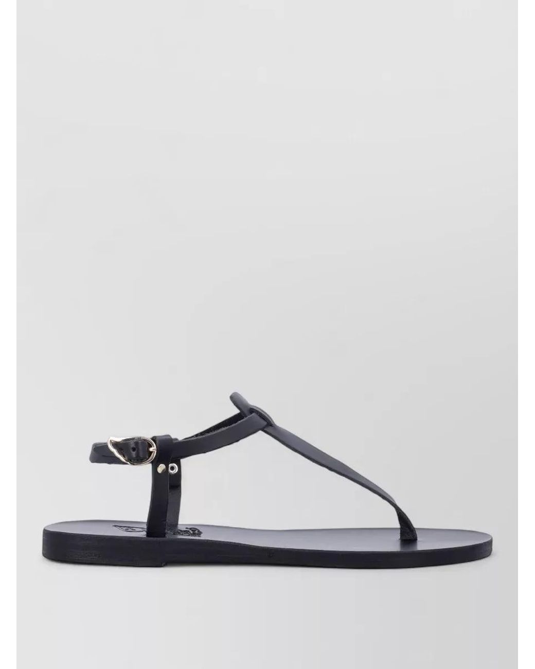 Ancient Greek Sandals Multicolor Lito Flat Sandal Open Toe T Strap