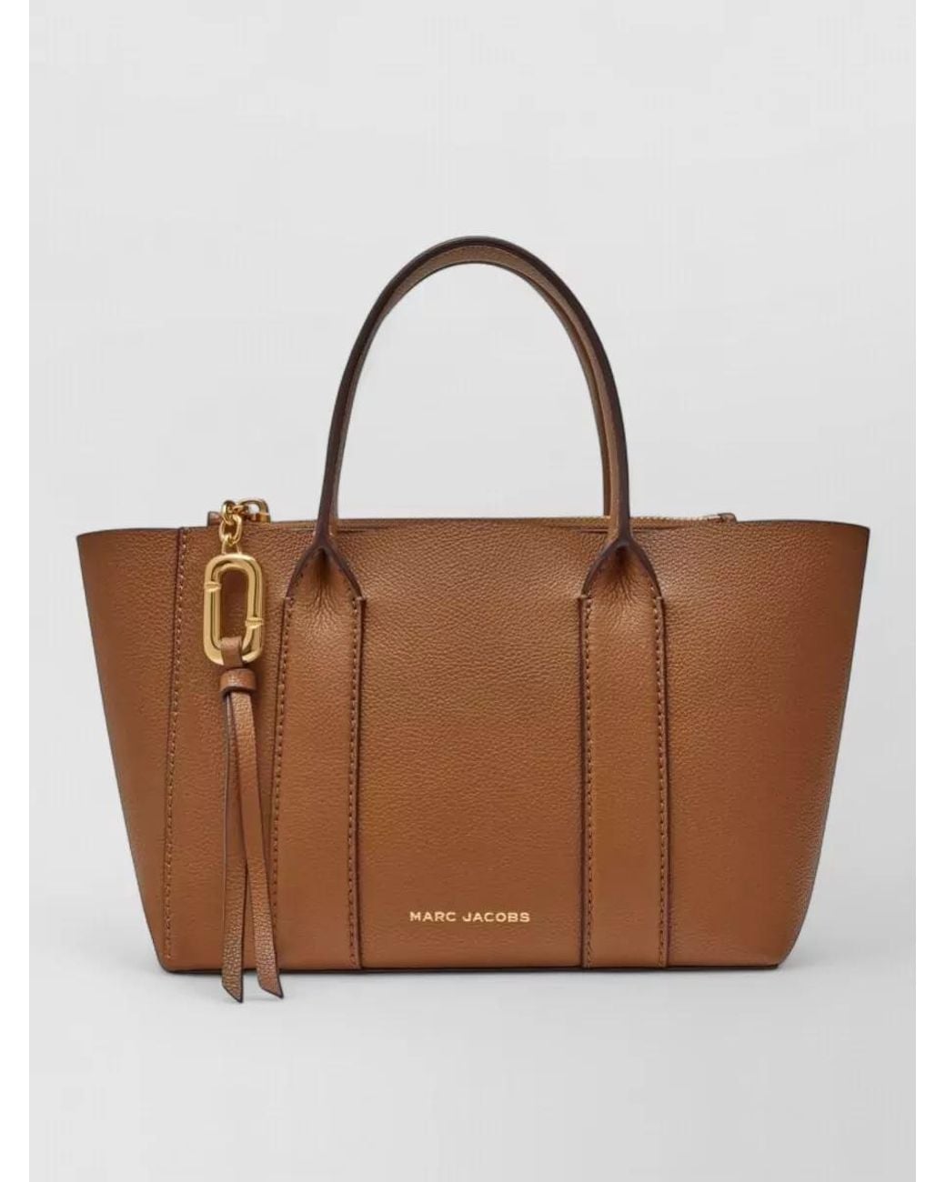 Marc Jacobs Brown The Tote Bag Small Leather Shoulder Bag