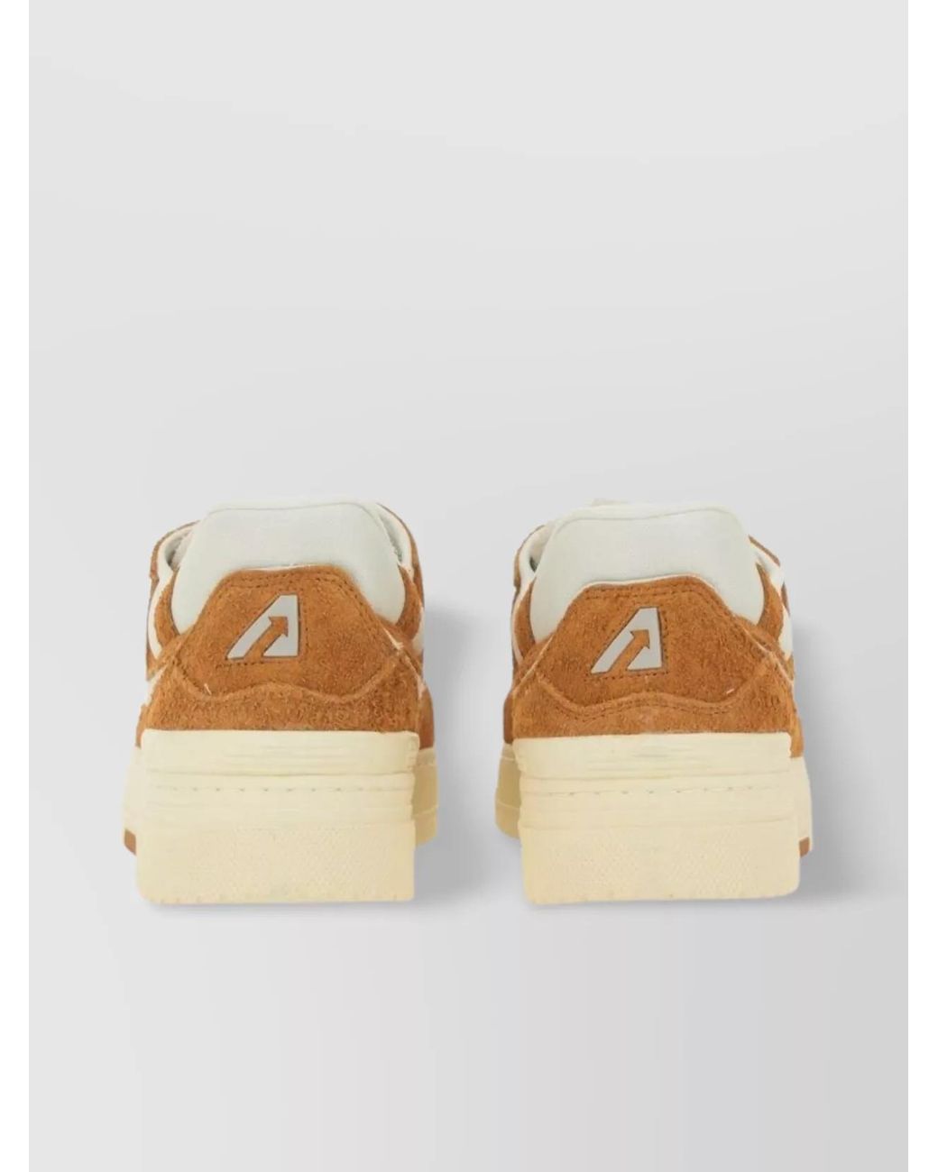 Autry Metallic Leather Low-Top Sneakers for men