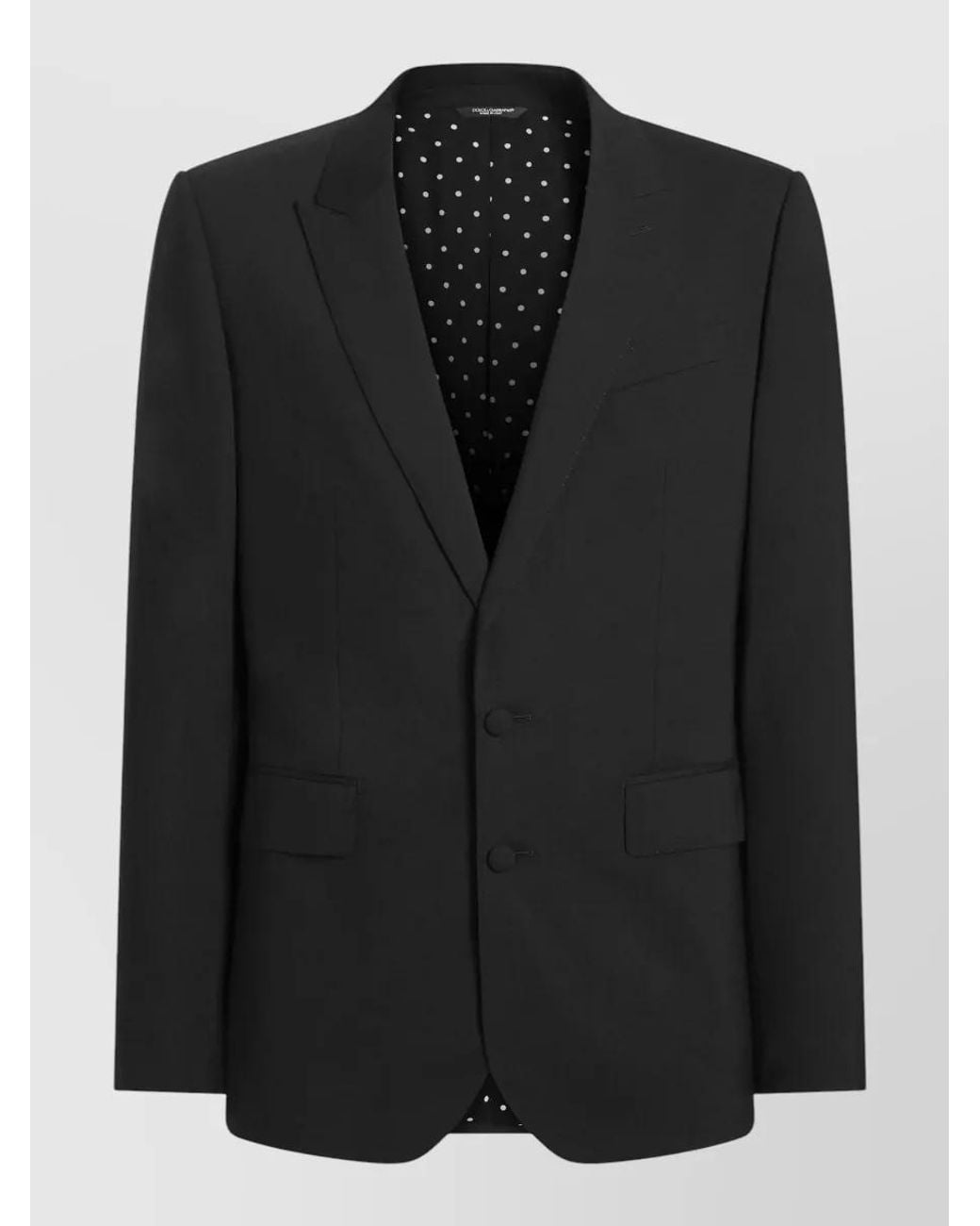 Dolce & Gabbana Black Jacket for men
