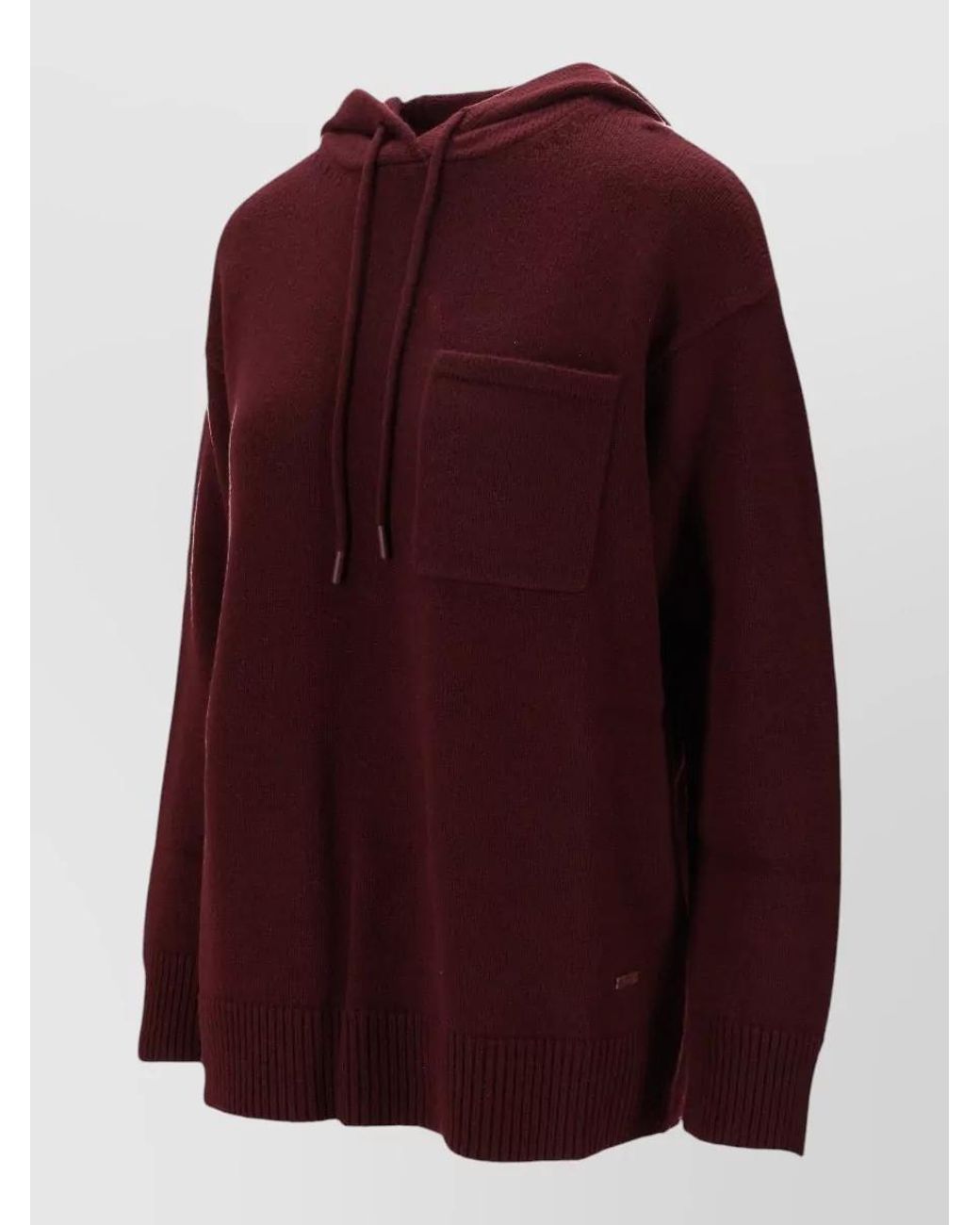 Max Mara Red Cashmere Wool Sleeveless Top