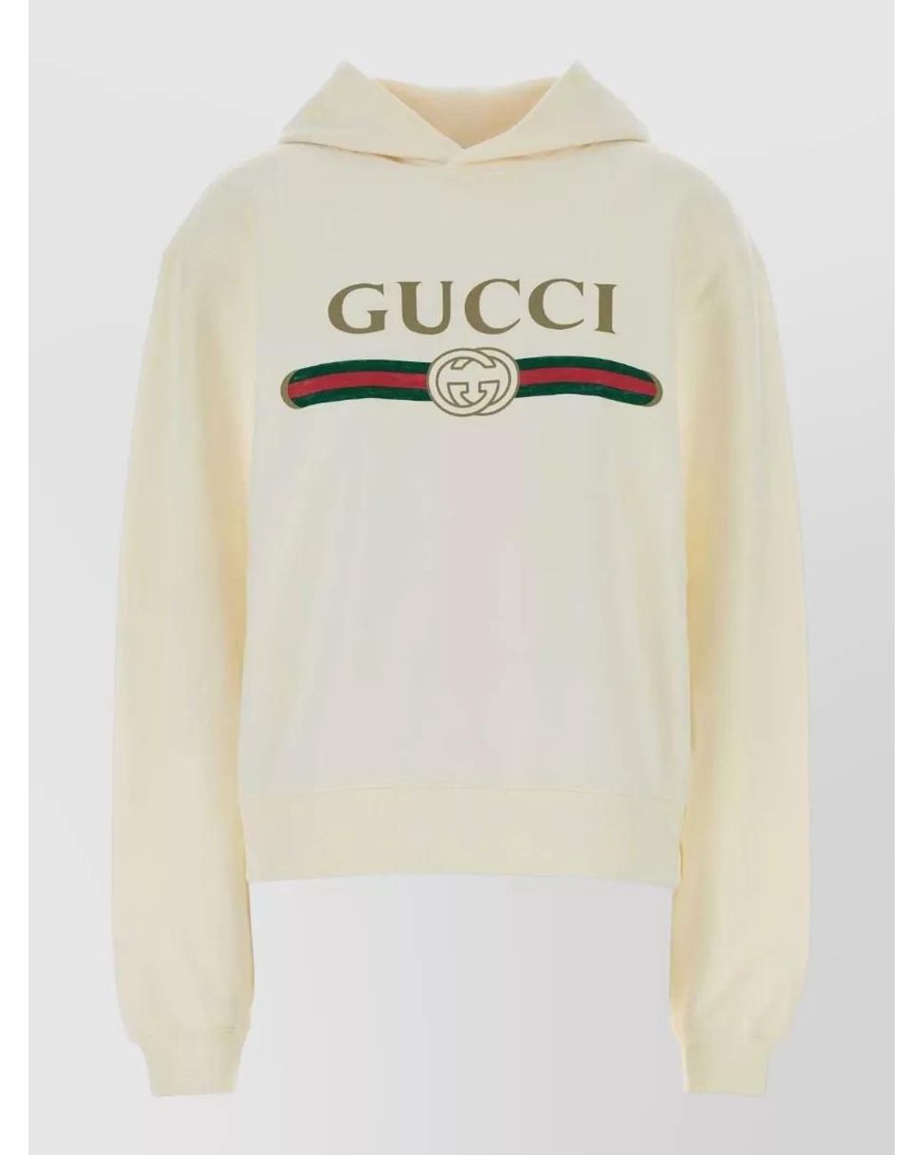 Gucci Natural Cashmere Hoodie