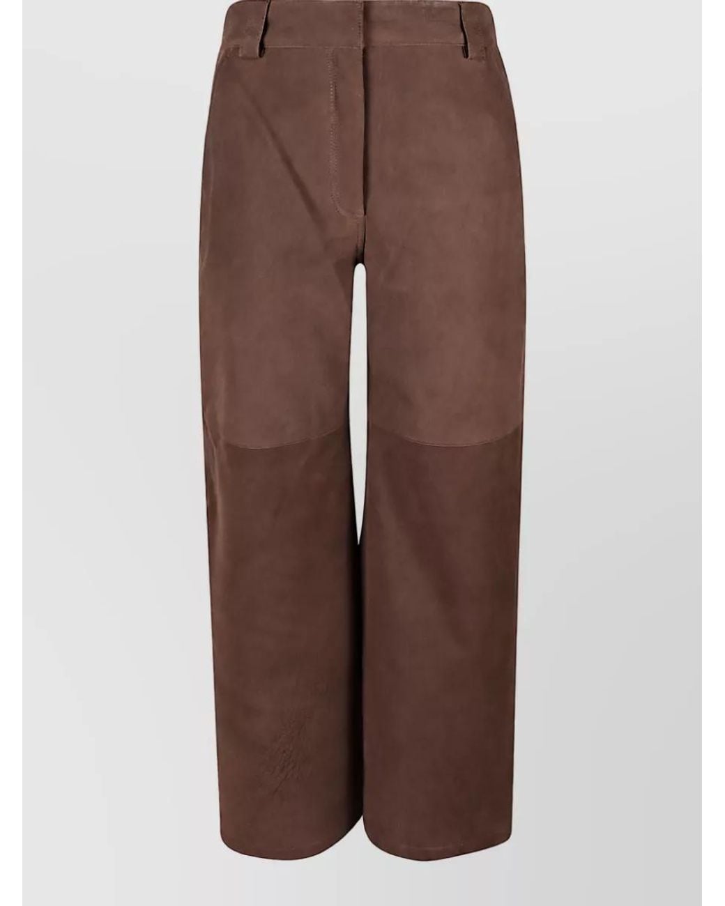 IRO Brown Wide-Leg Trousers