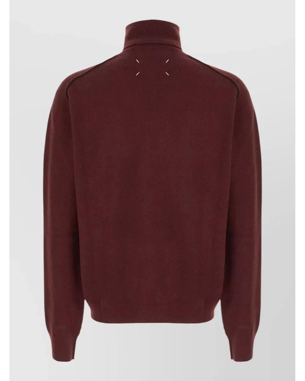 Maison Margiela Red Virgin Wool Sweater for men