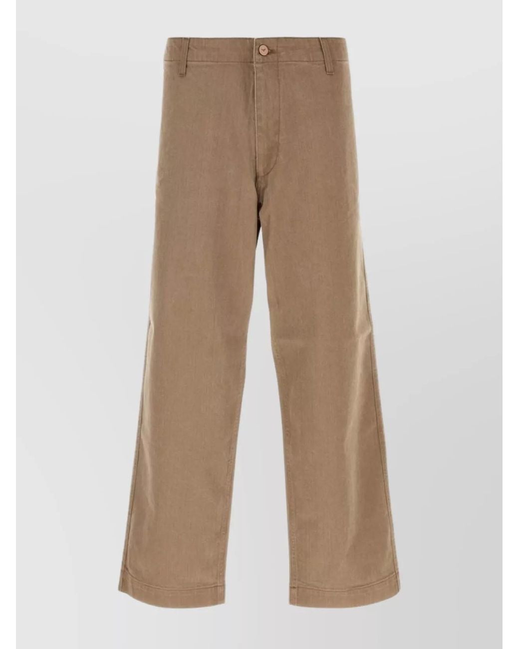 Emporio Armani Natural Denim Wide-Leg Jeans for men