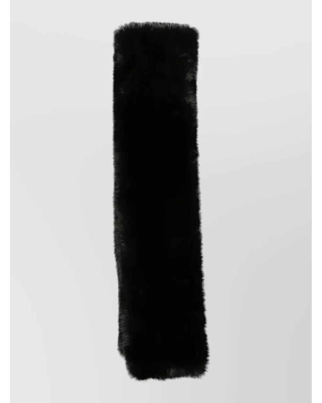 By Malene Birger Black Polyester Scarf