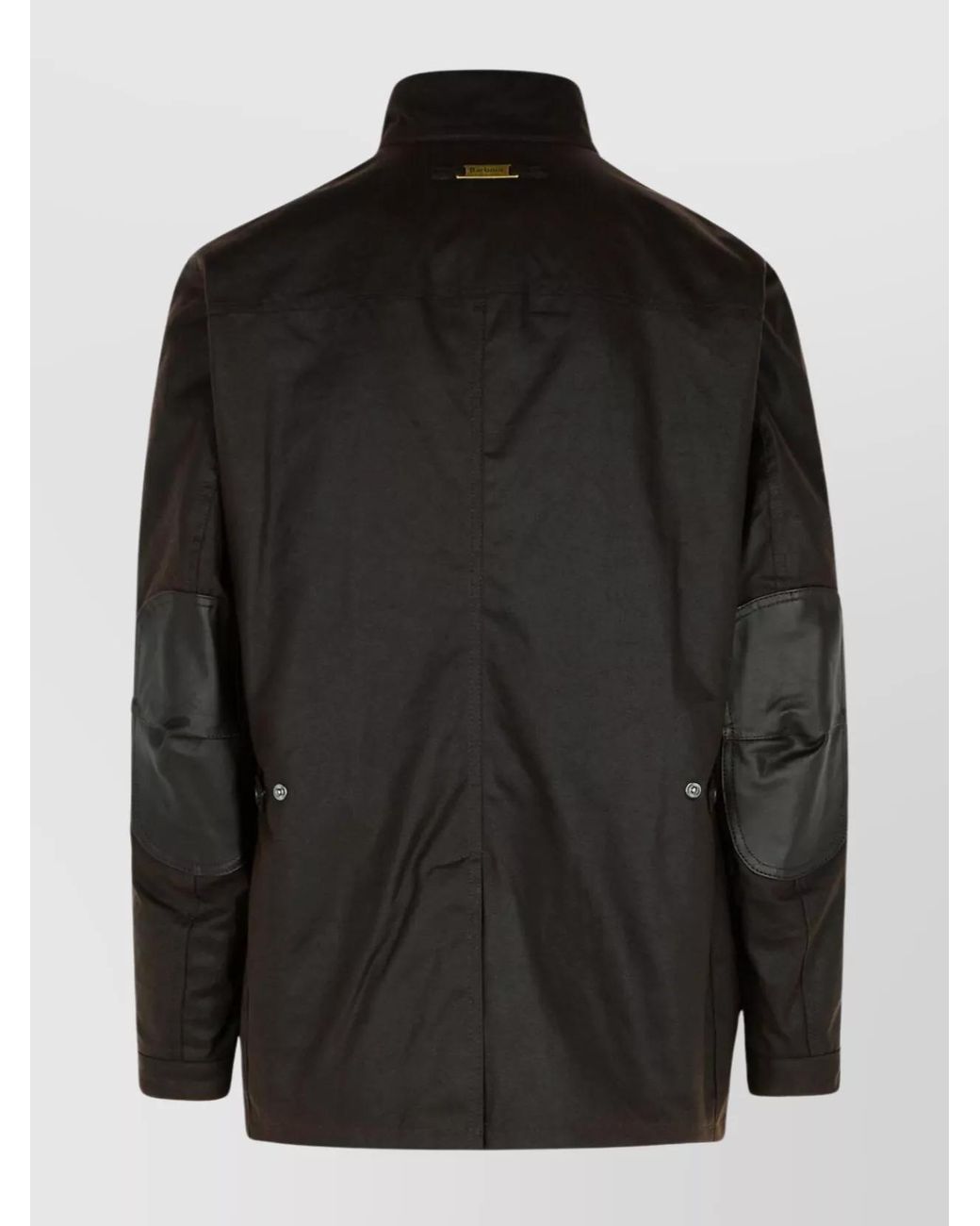 Barbour Black 'Ogston' Waxed Cotton Jacket for men