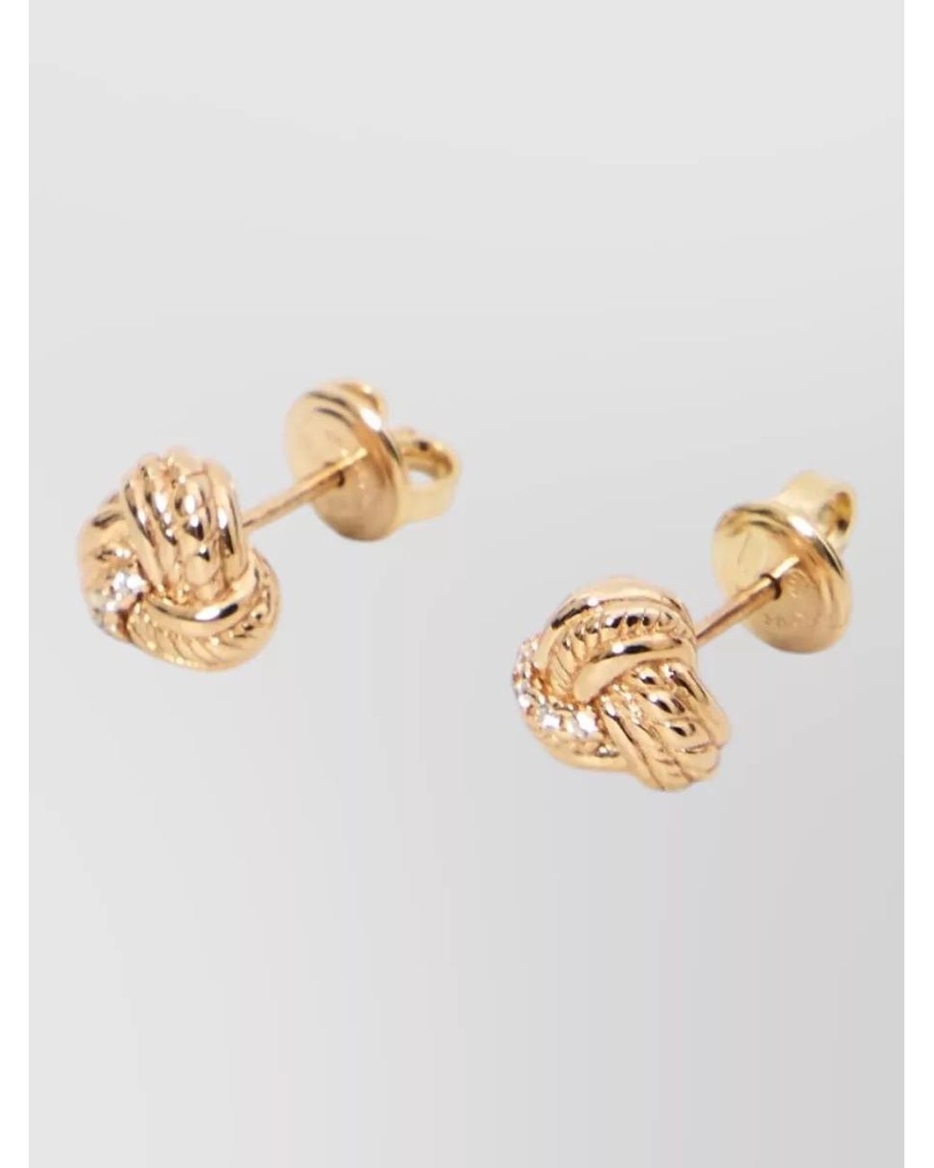 Bottega Veneta Metallic Sterling Earrings