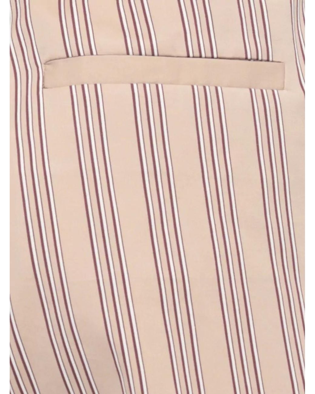 Antonelli Natural Striped Bermuda Shorts