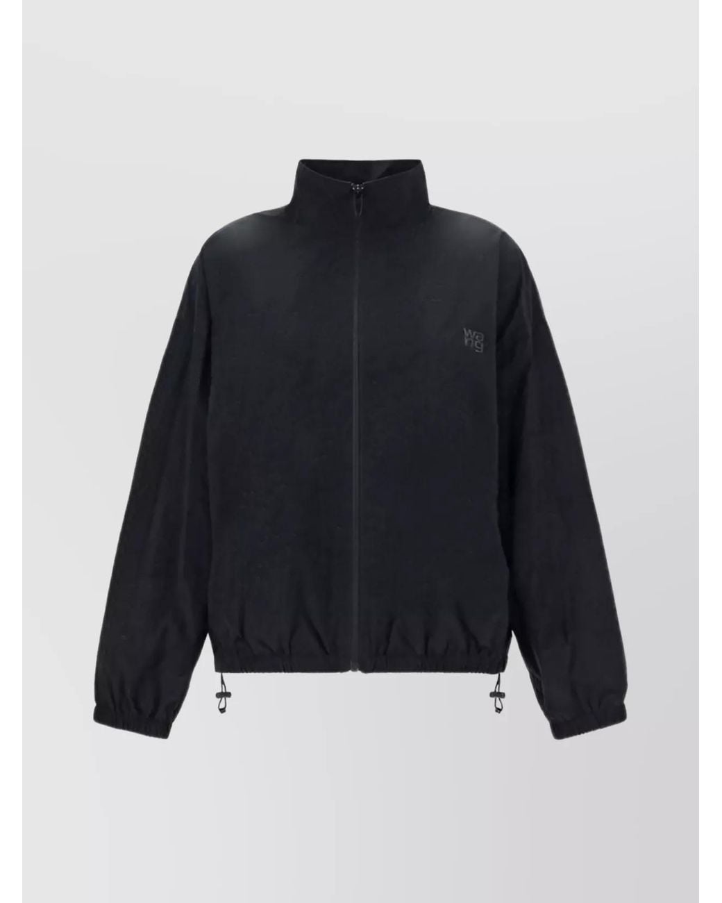 Alexander Wang Blue Oversized Windbreaker Jacket