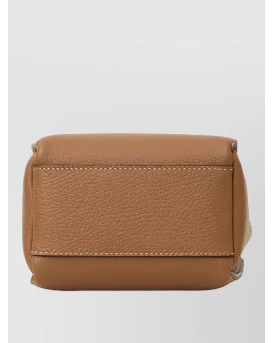 Tod's Brown T Timeless Micro Leather Mini Bag