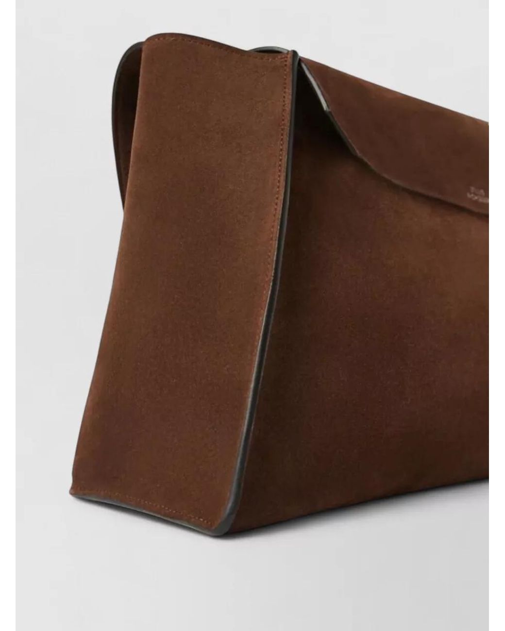 Studio Nicholson Brown Calf Leather Shoulder Bag