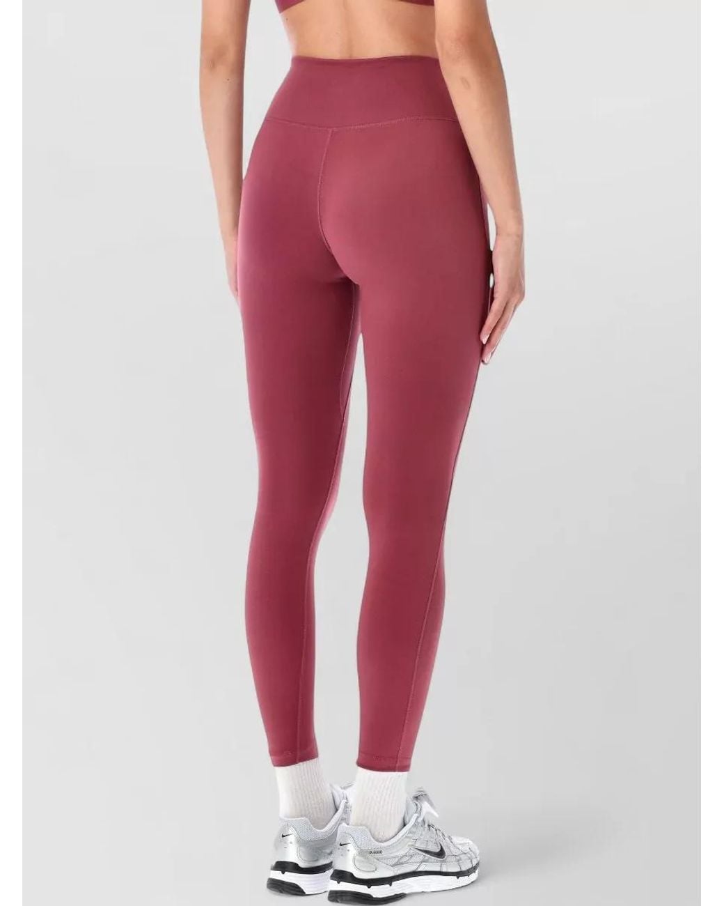 Nike Red High-Rise 7/8 Slim-Fit Leggings