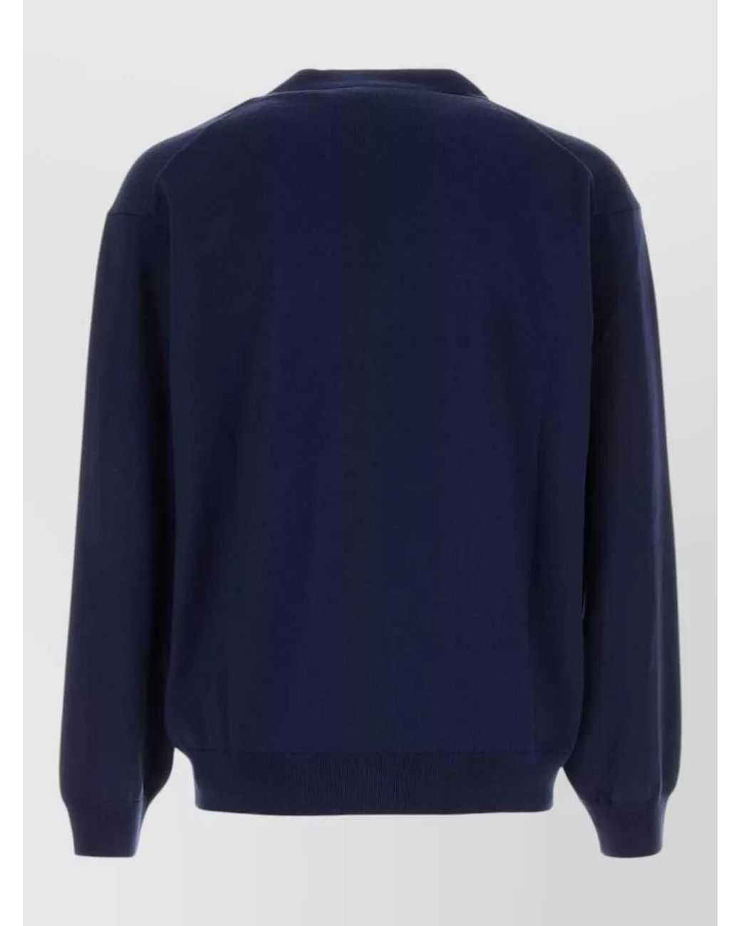 KENZO Blue Wool Cardigan for men