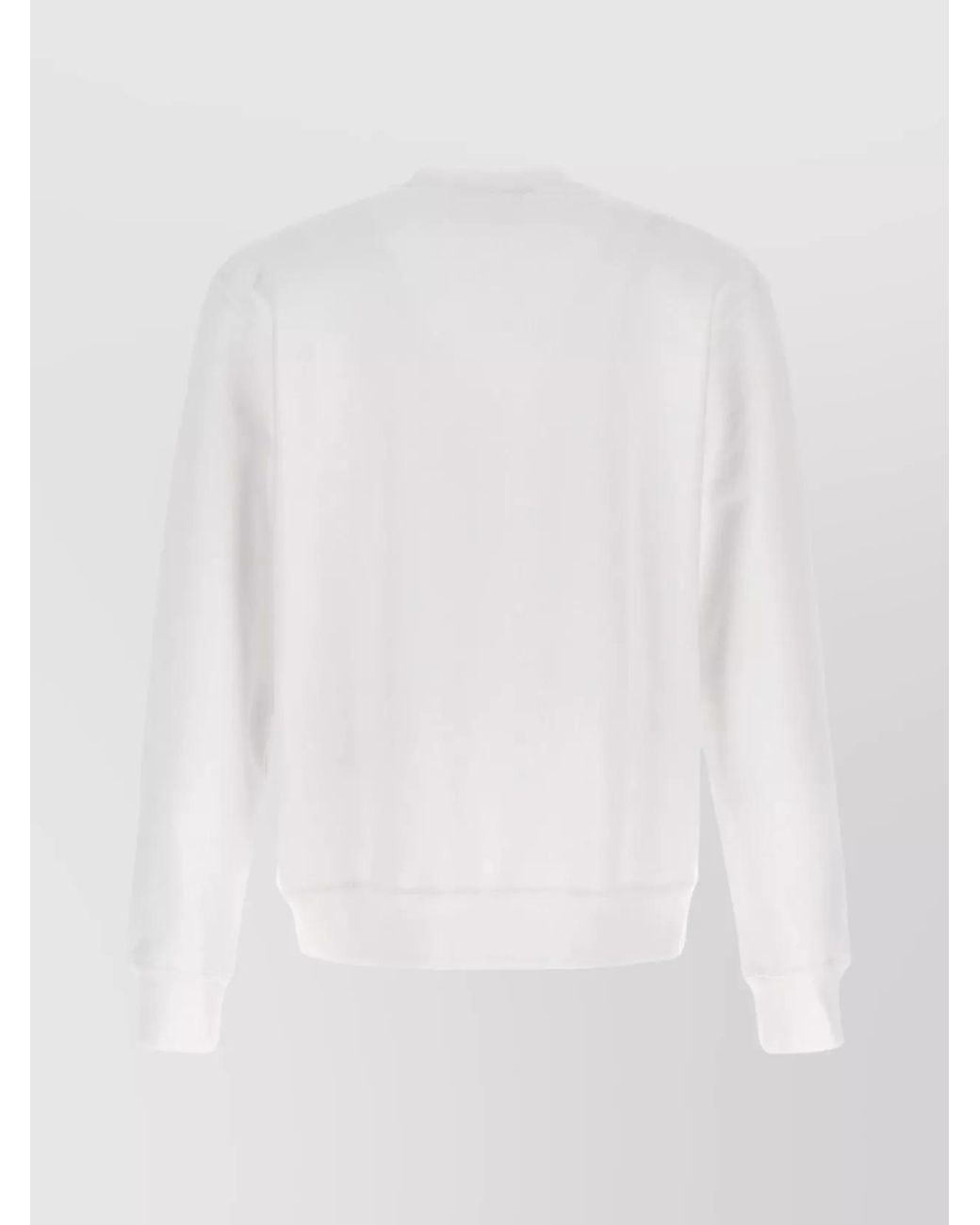 DSquared² White Logo Print Regular-Fit Sweatshirt for men
