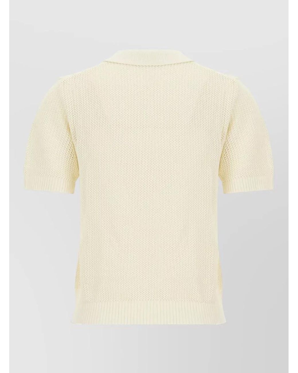 DUNST Natural Polo Top