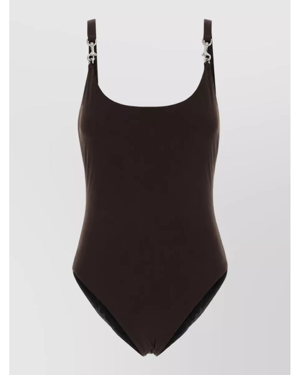 Tory Burch Black Stretch Nylon Swimsuit