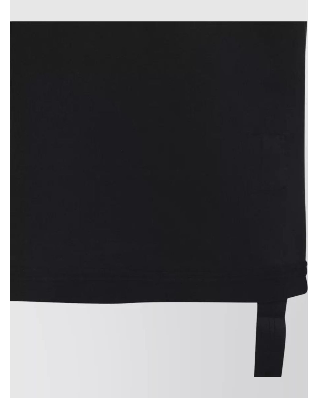 Rick Owens Black Cotton Level T Short-Sleeve T-Shirt for men