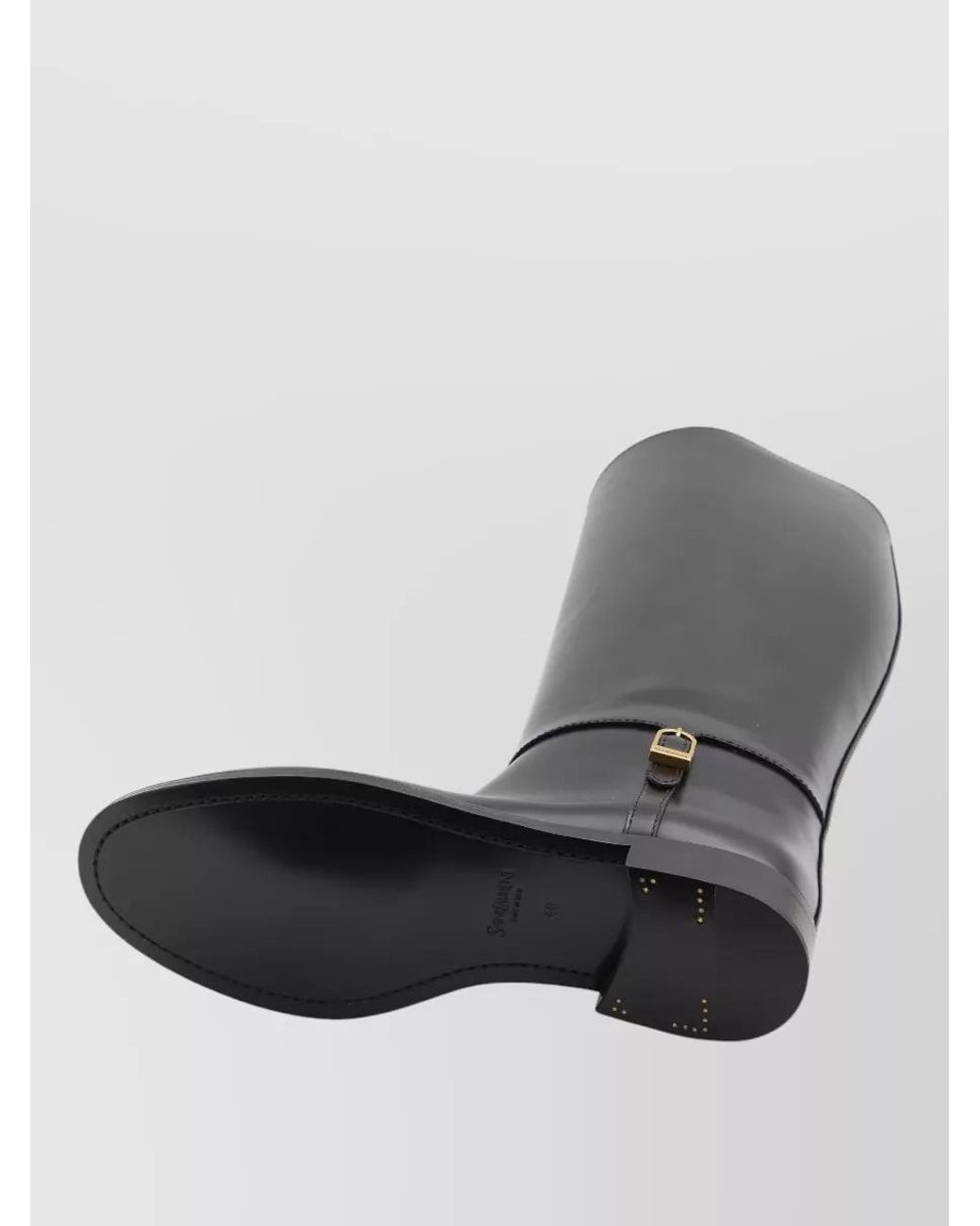 Saint Laurent Black Leather Julia Boots