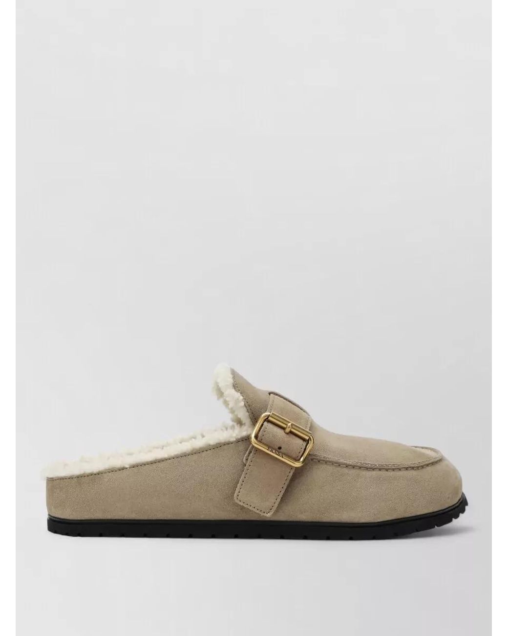 Prada Natural Slippers