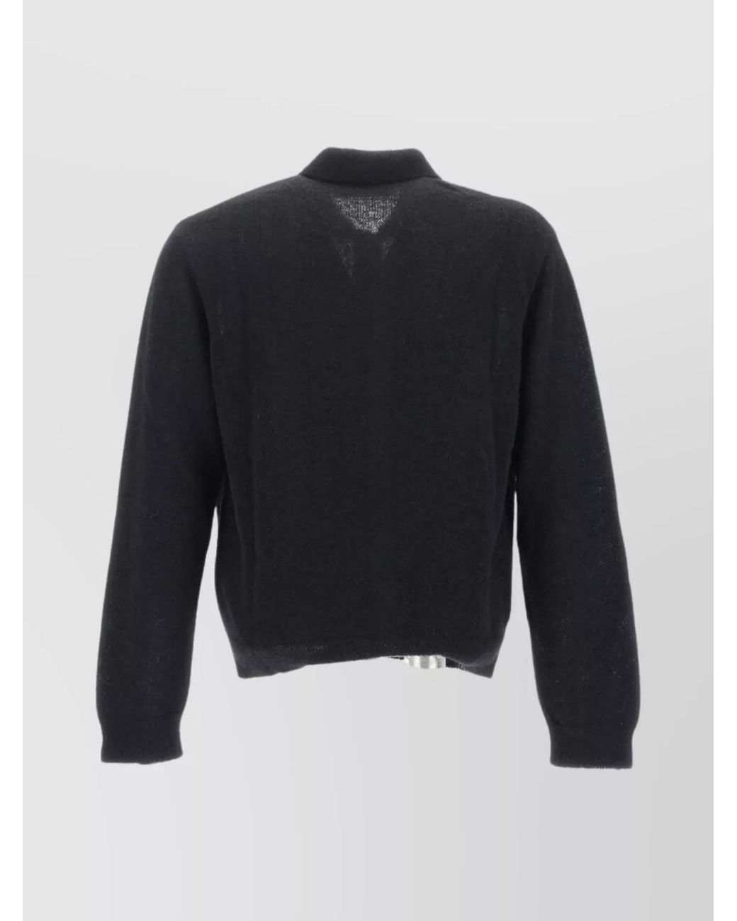 Our Legacy Blue Alpaca Blend Fine Knit Cardigan for men