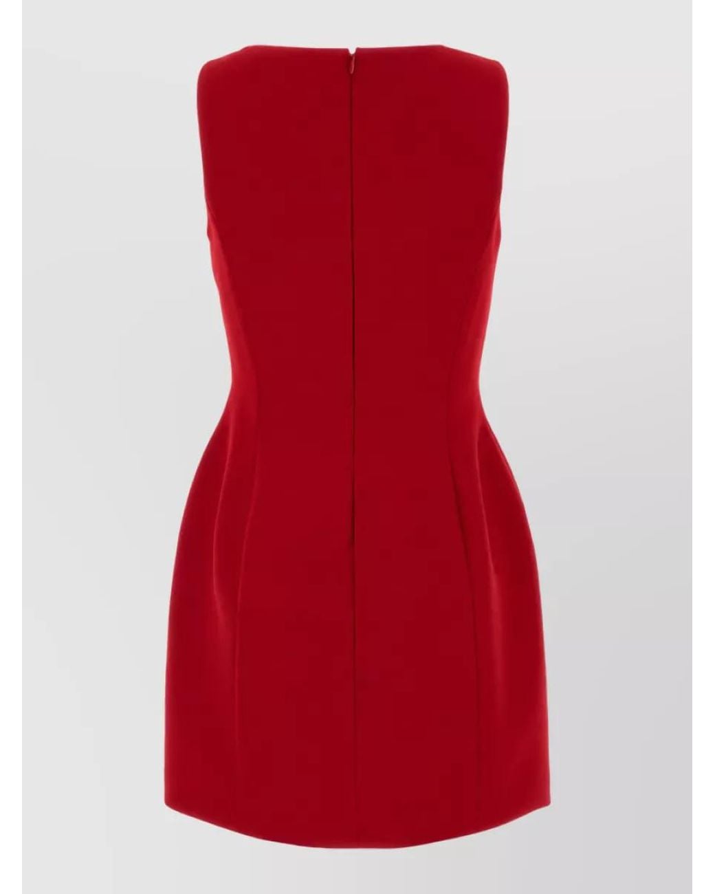 Blumarine Red Stretch Mini Dress