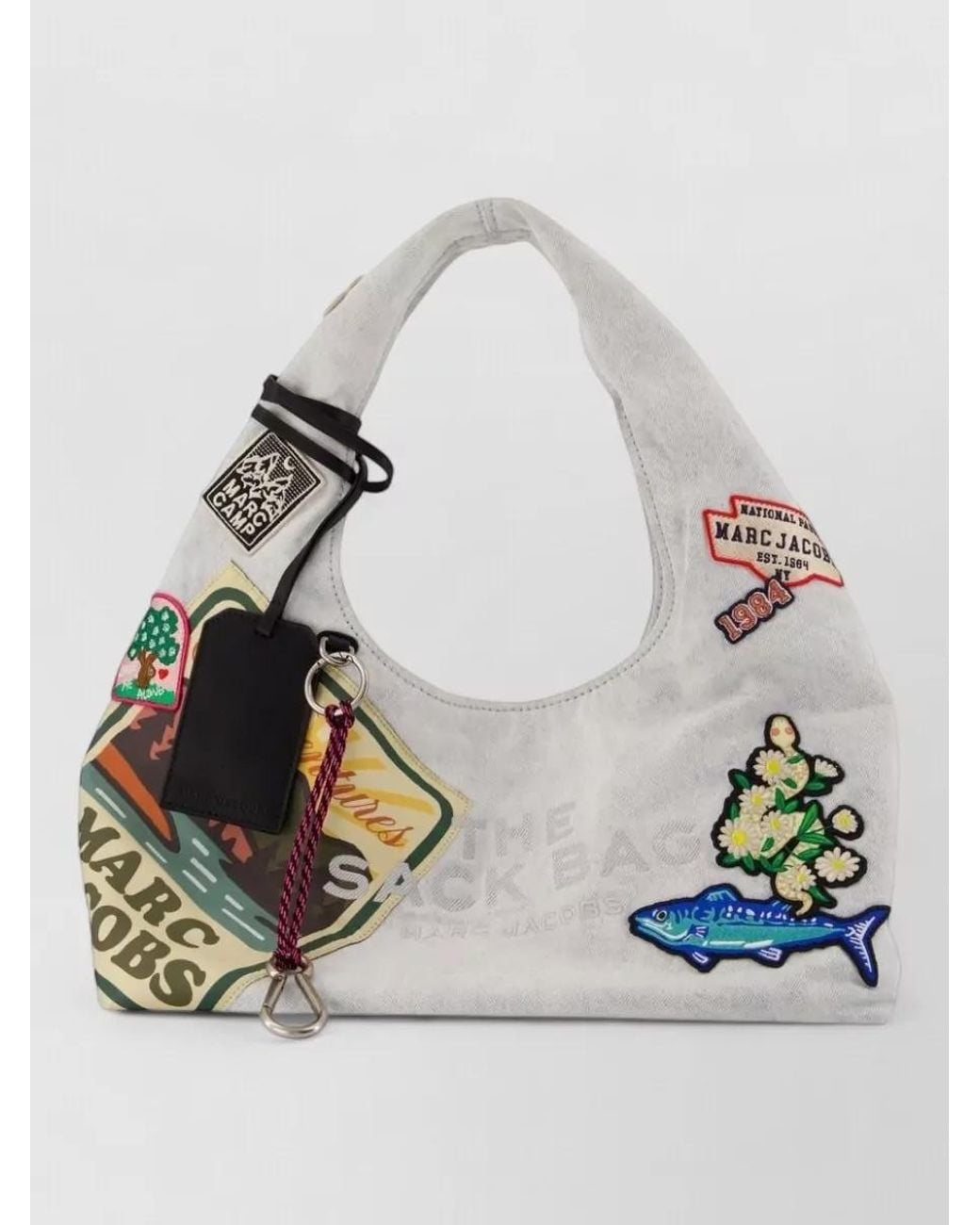 Marc Jacobs Multicolor The Sack Cotton Tote Bag