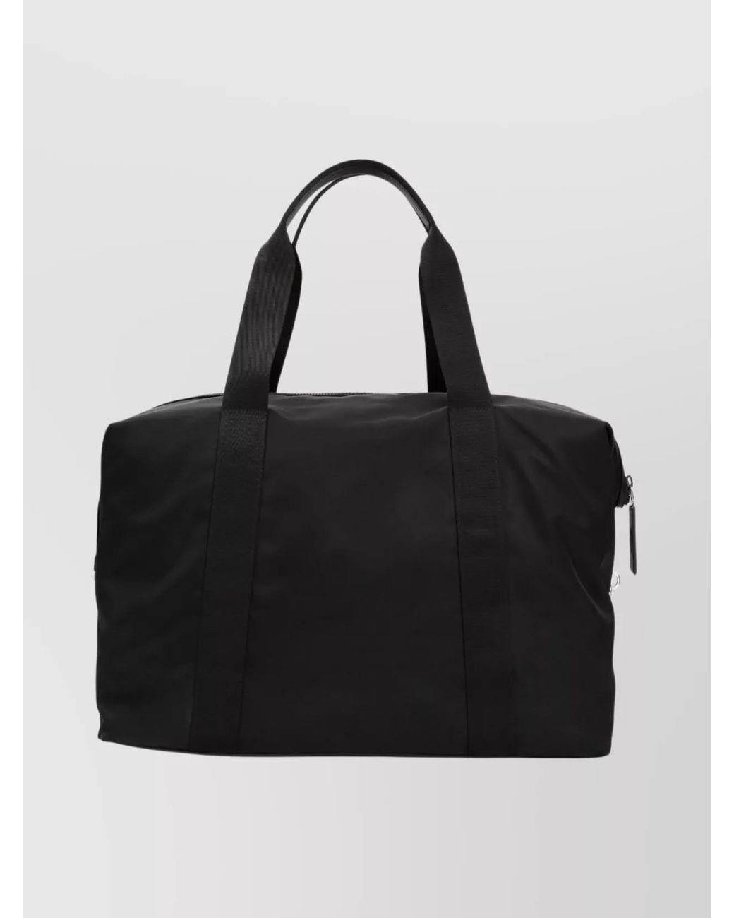 Prada Black Nylon And Leather Duffle Bag for men