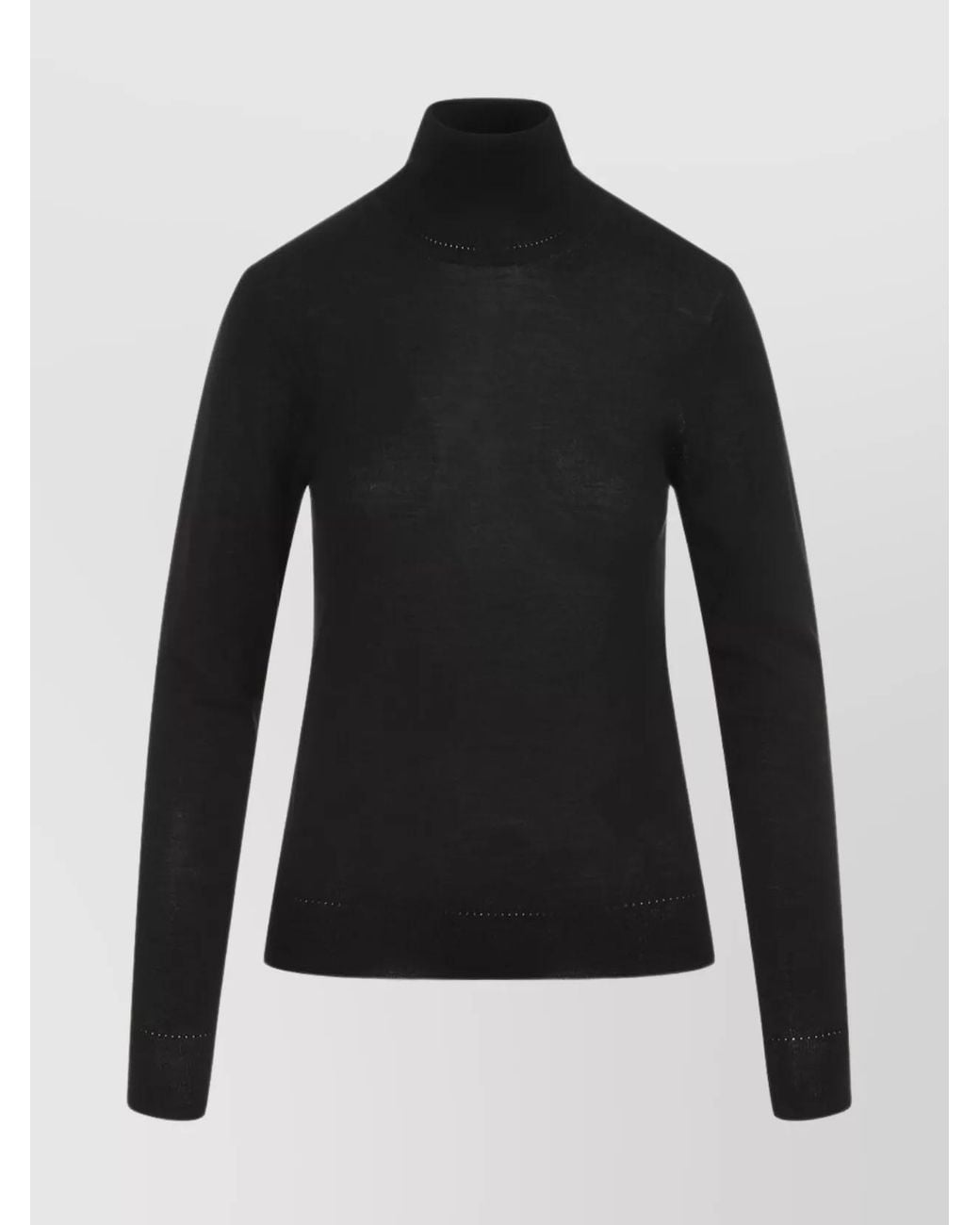 Saint Laurent Black Turtlenecks