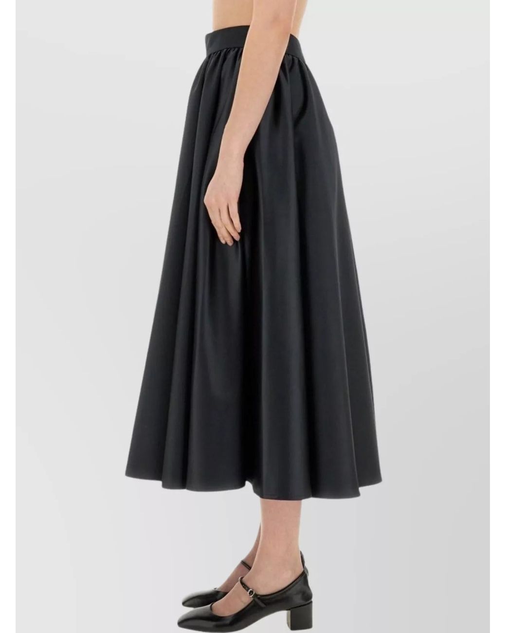 Patou Black Maxi Skirt