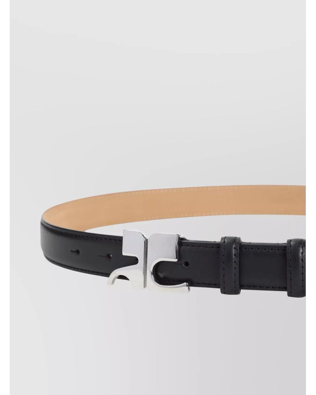 Courreges Multicolor Leather Belt