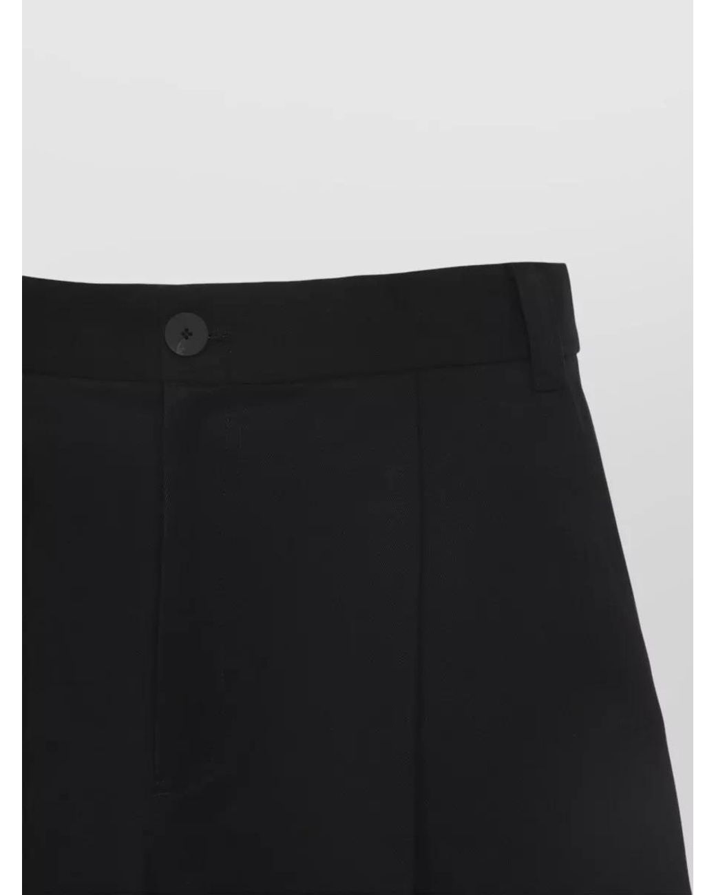 Studio Nicholson Blue High-Rise Wide-Leg Trousers for men